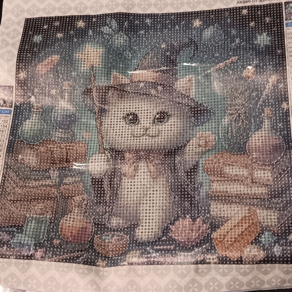 Magic Cat Diamond Painting Kit 30x30
